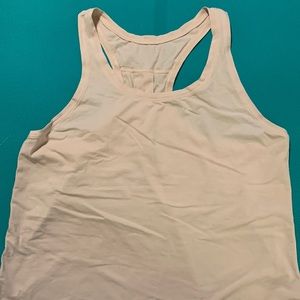 Euc lululemon love pleated tank baby pink 10